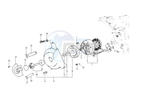 BEVERLY 125-200 drawing Flywheel magneto