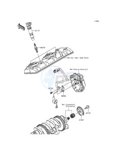 NINJA ZX-10R ABS ZX1000KFFA FR XX (EU ME A(FRICA) drawing Ignition System