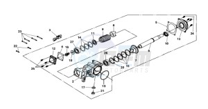 QUAD LANDER 300S drawing TRANSMISSION