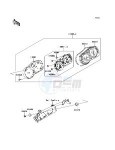 Z750S ZR750K6F FR GB XX (EU ME A(FRICA) drawing Meter(s)