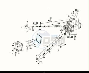 FIDDLE IV 125 LC ABS (XG12WW-EU) (M0) drawing CYLINDER HEAD