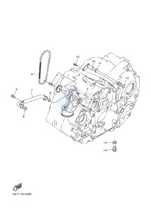 XVS950CU XV950 (1XC1) drawing OIL PUMP