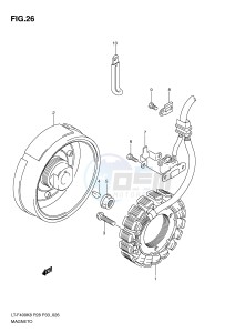 LT-F400 (P28-P33) drawing MAGNETO (MODEL K8 K9)