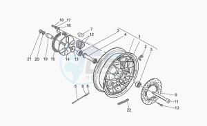 California 1100 Stone EV/EV Touring/80 drawing Rear wheel