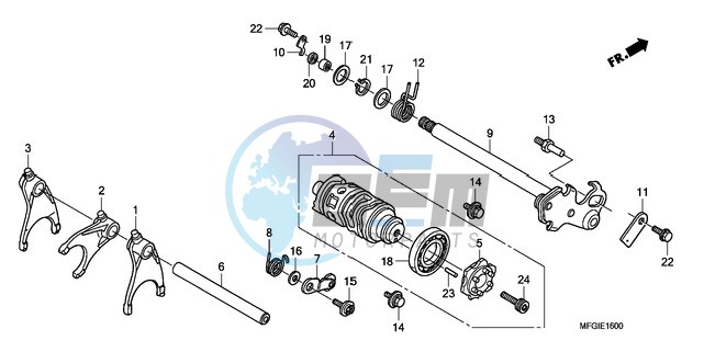 GEARSHIFT DRUM