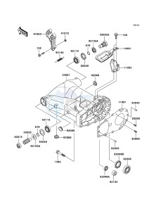 KFX700 KSV700-A2 EU drawing Swingarm