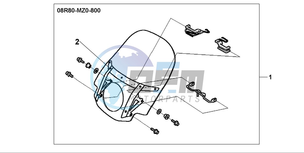 WINDSHIELD KIT