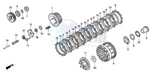 ST1100 drawing CLUTCH