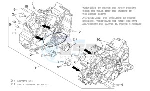 RSV 2 1000 drawing Crankcase I