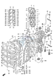 DT 140 drawing Crankcase