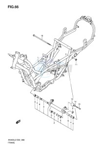 AN400 ABS BURGMAN EU drawing FRAME