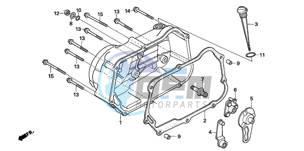 RIGHT CRANKCASE COVER