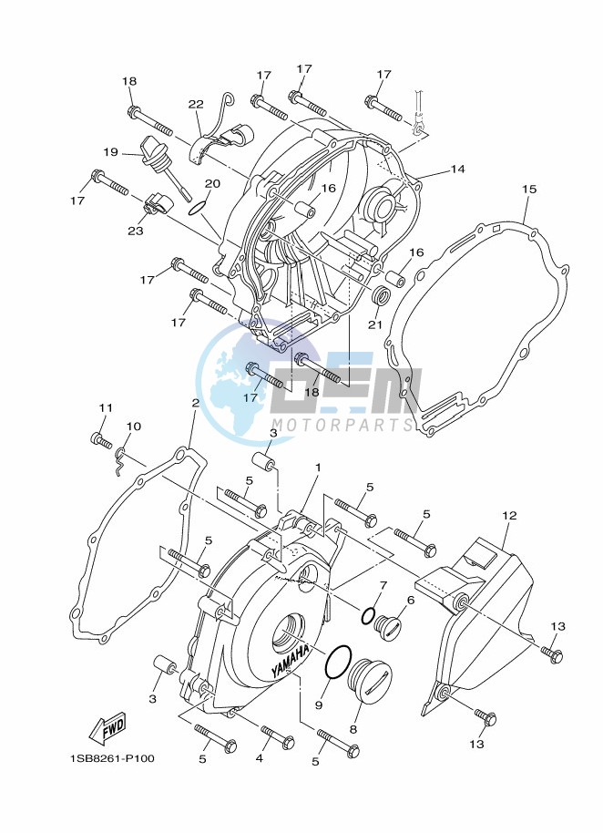 CRANKCASE COVER 1