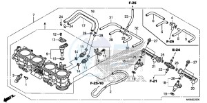 CBR1000RRF Fireblade - CBR1000RR 2ED - (2ED) drawing THROTTLE BODY