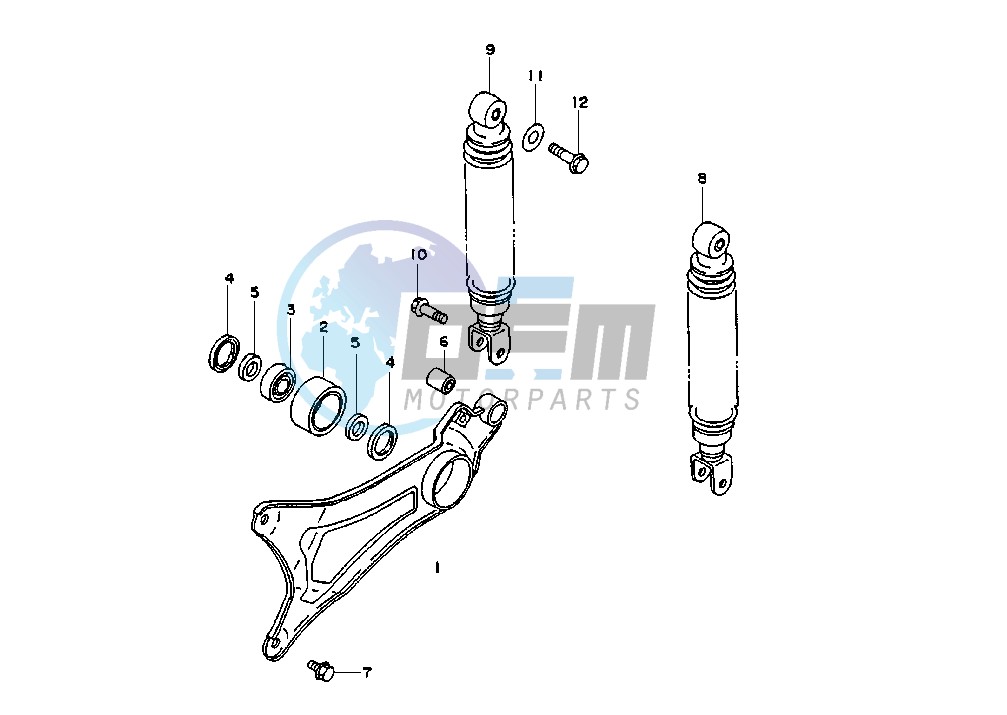 REAR SHOCK ABSORBER