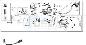 JET EURO X 50 drawing CARBURATOR