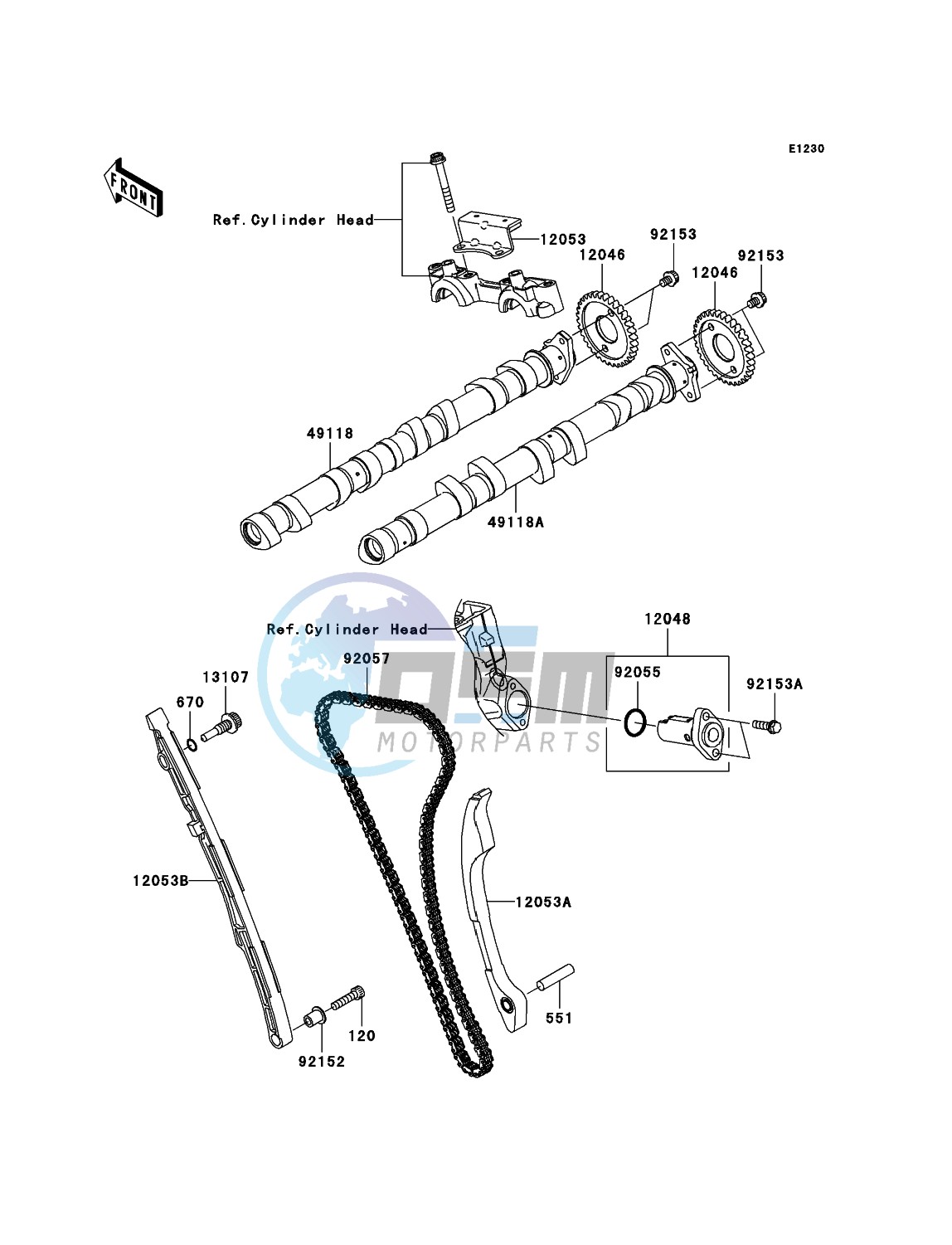 Camshaft(s)/Tensioner