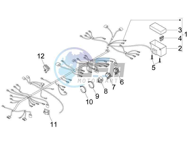 Main cable harness