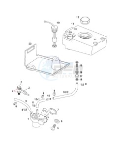 FLEXER_45kmh 50 drawing Oil pump-oil tank