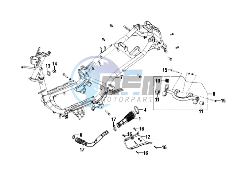 FRAME / ENGINE MOUNT