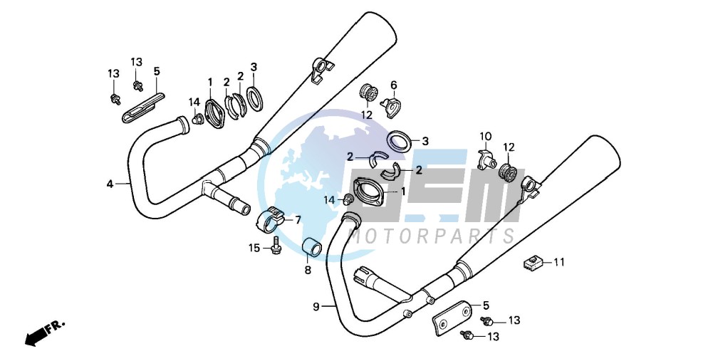 EXHAUST MUFFLER