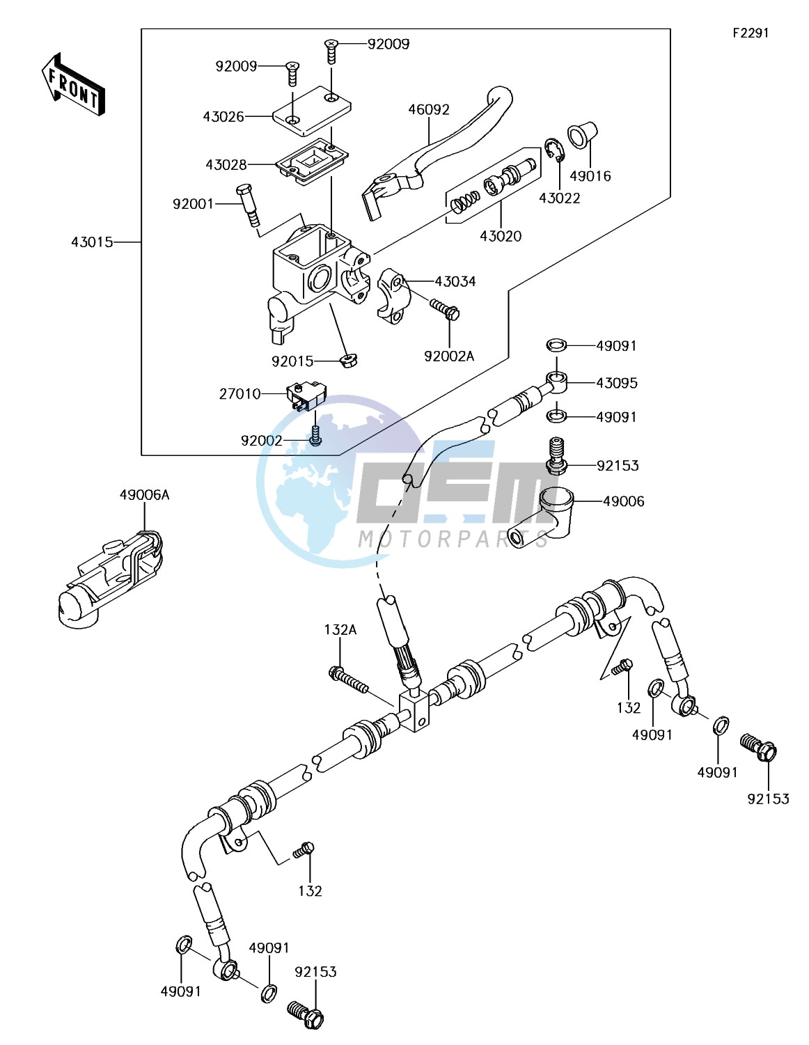 Front Master Cylinder