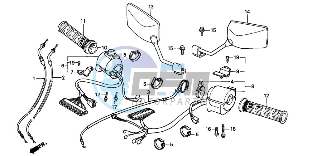 HANDLE LEVER/SWITCH/CABLE