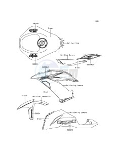 NINJA_ZX-6R_ABS ZX636FDF FR GB XX (EU ME A(FRICA) drawing Decals(Green)