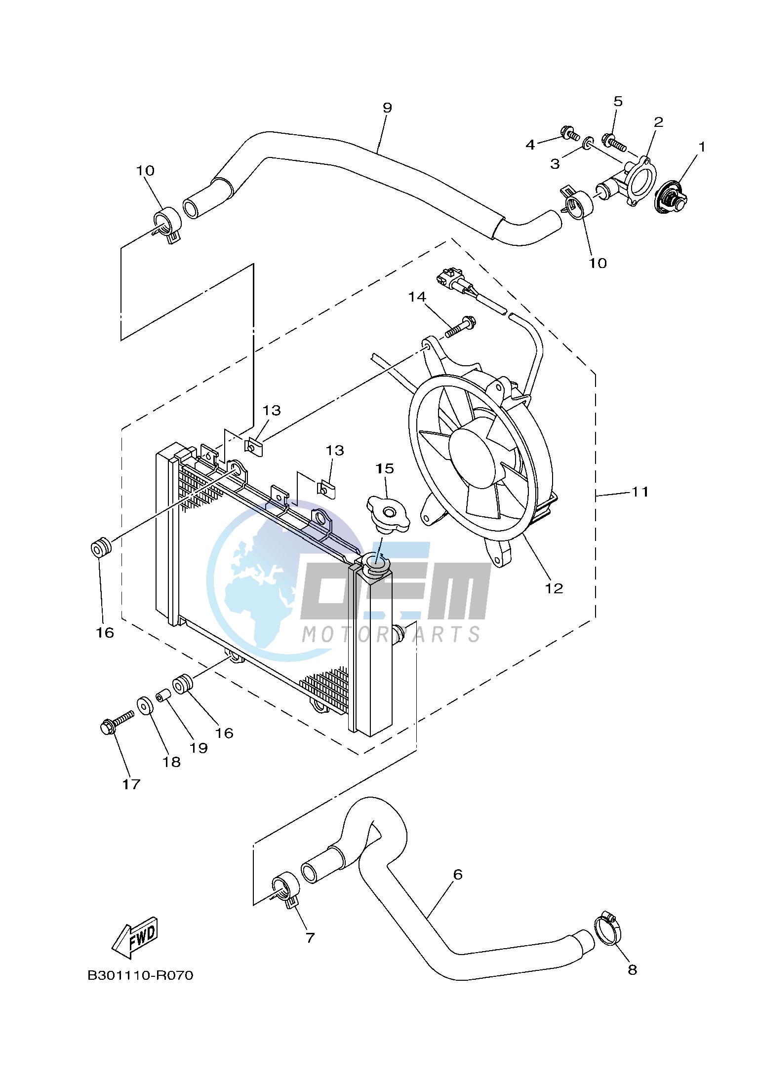 RADIATOR & HOSE