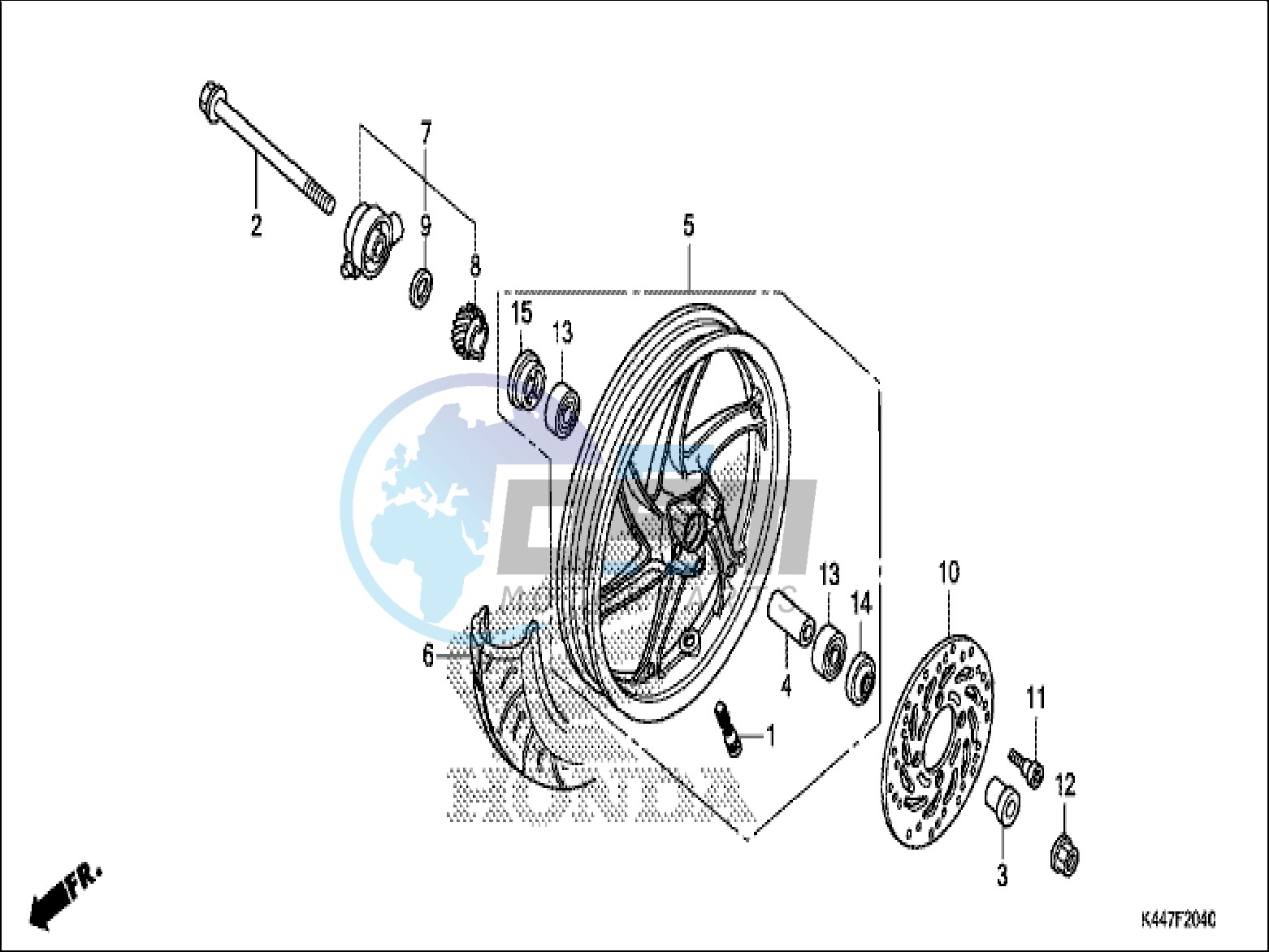 FRONT WHEEL