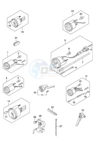 DF 25A drawing Meter Remote Control