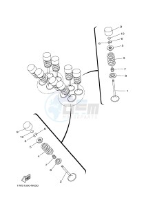 MT07 700 (1WS7 1WS9) drawing VALVE