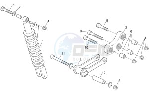 RX 50 racing 2003 drawing Rear Shock absorber