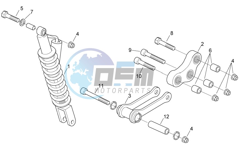 Rear Shock absorber