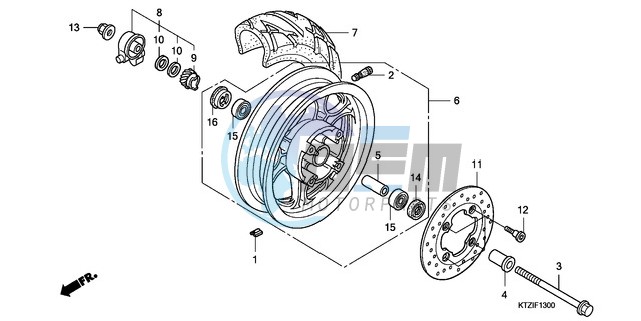 FRONT WHEEL