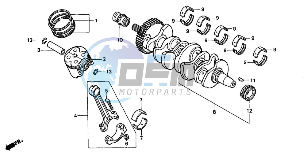 CRANKSHAFT/PISTON