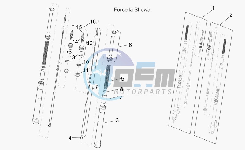 Front fork I