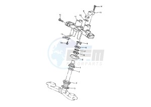 XJ S DIVERSION 900 drawing STEERING