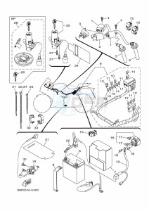 YZF320-A YZF-R3 (B7PF) drawing ELECTRICAL 1