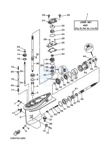 40VETOL drawing LOWER-CASING-x-DRIVE-1