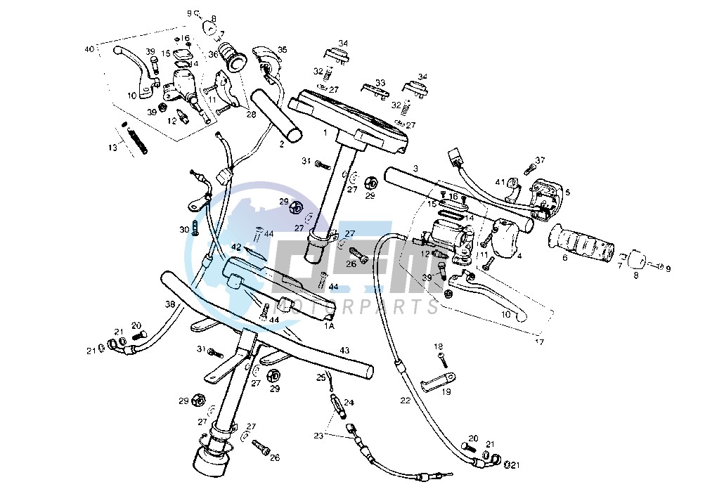 HANDLEBAR-DRIVE CONTROLS