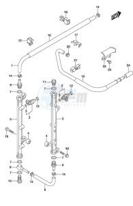 DF 300AP drawing Fuel Injector