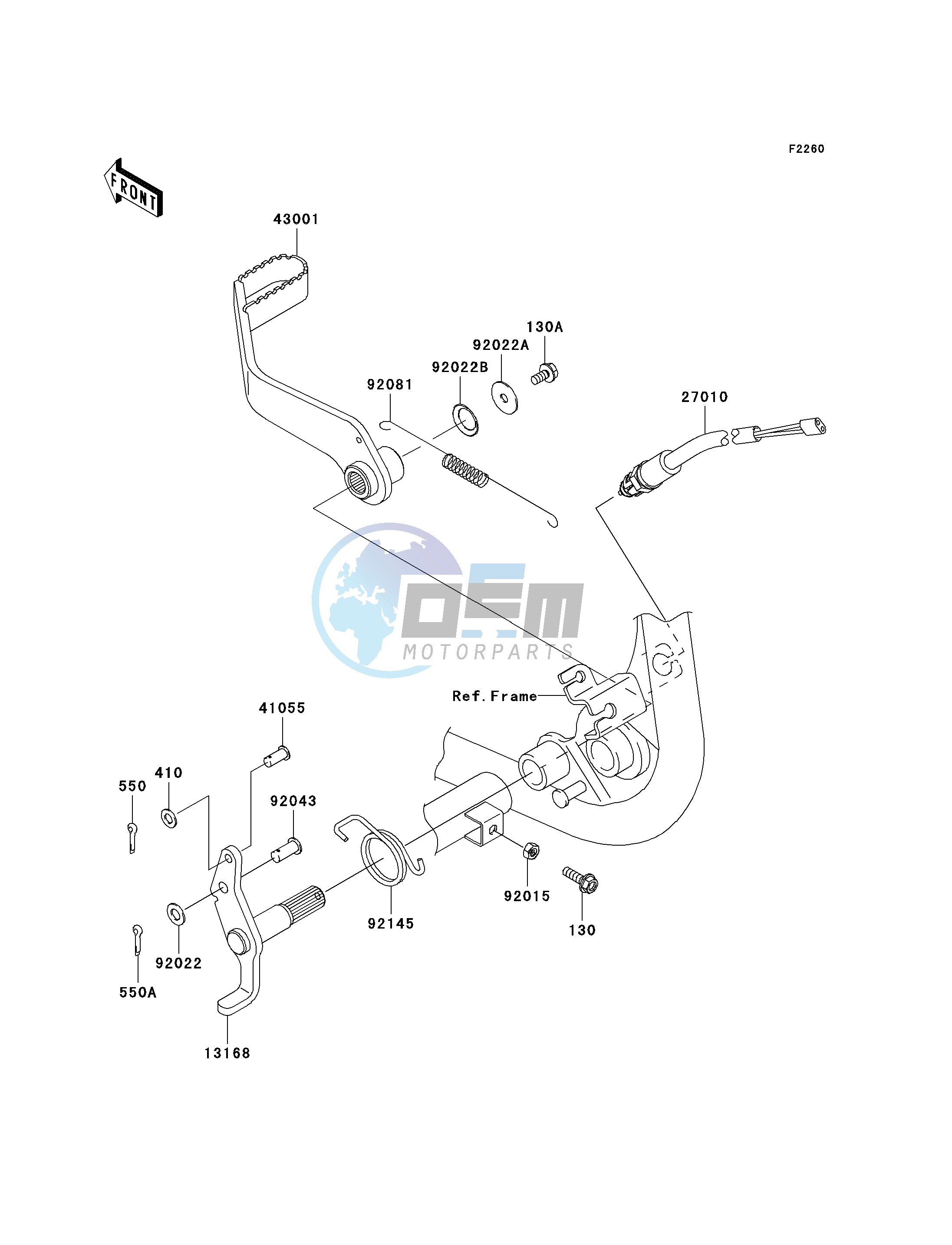 BRAKE PEDAL