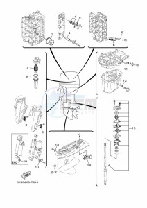 FT50CETL drawing MAINTENANCE-PARTS