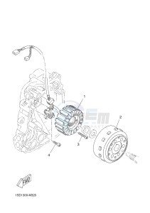 YP400RA EVOLIS 400 ABS (BL12) drawing GENERATOR