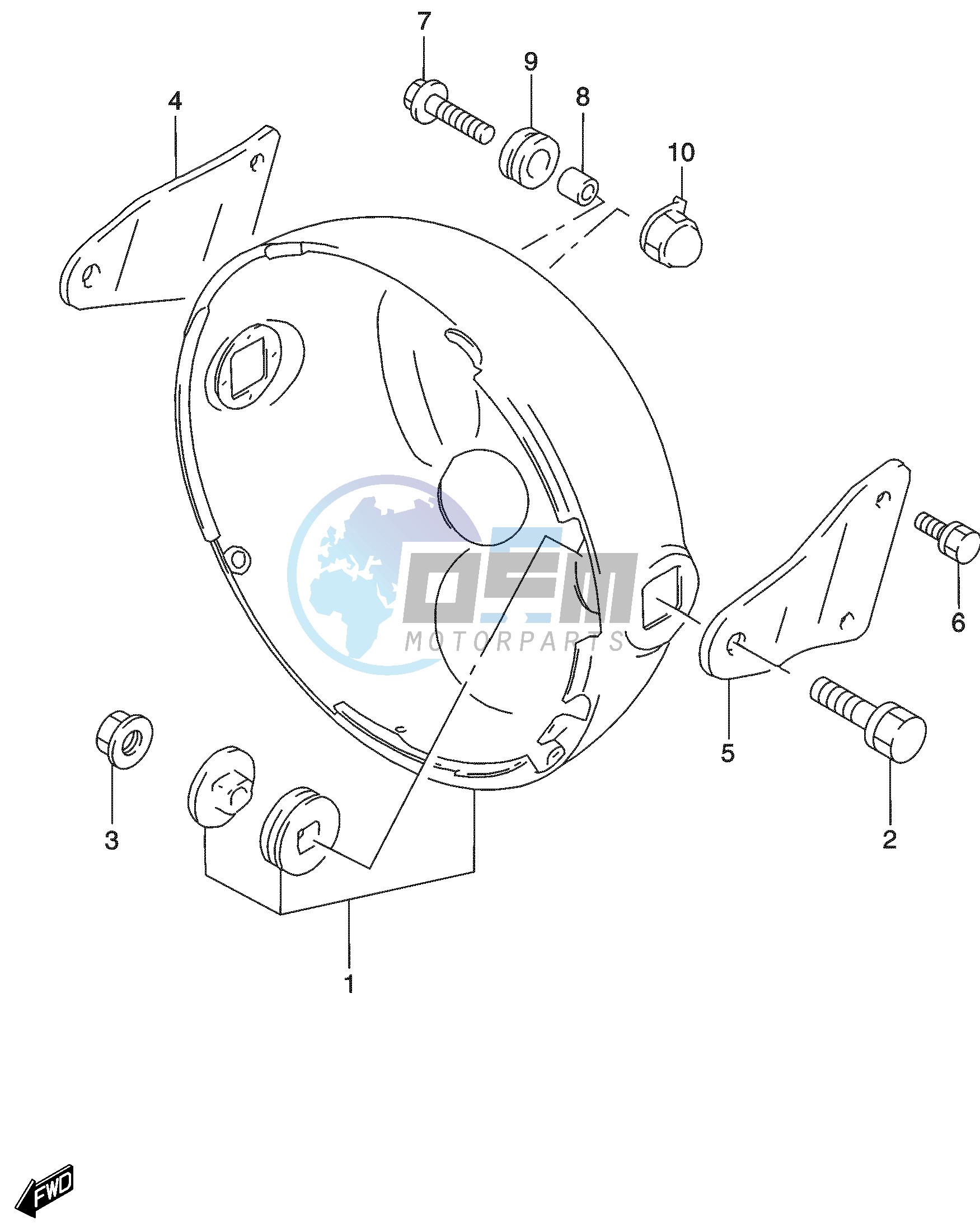 HEADLAMP HOUSING