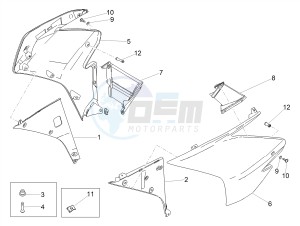 RSV4 1000 RACING FACTORY E4 ABS (APAC) drawing Side fairing