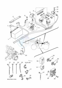 MT-07 MTN690-A (B4CS) drawing ELECTRICAL 1