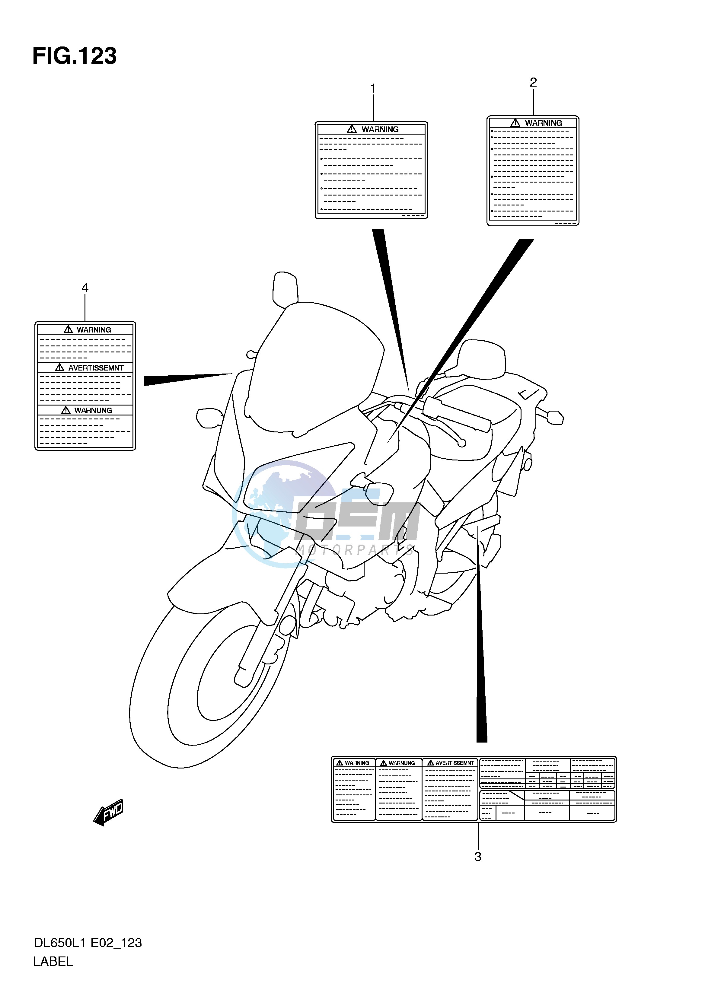 LABEL (DL650L1 E24)