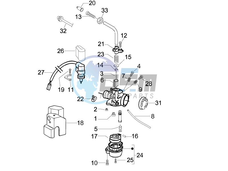 Carburetor components